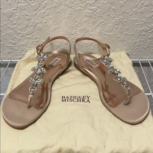 Badgley Mischka embellished sandals